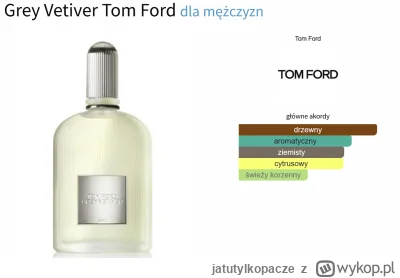 jatutylkopacze - #perfumy 

Sprzedaje ktoś ubytkowego TF Grey Vetiver EDP?
