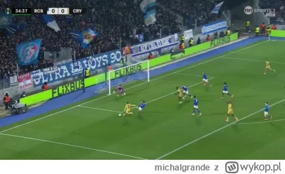 michalgrande - #golgif #mecz #ligakonferencji #crystalpalace 
Strasbourg 0-1 Crystal ...