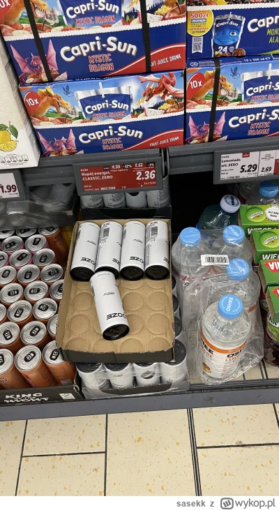 sasekk - #budda coś energetyki buddy nie mają wzięcia w lidlu. ( ͡° ͜ʖ ͡°)