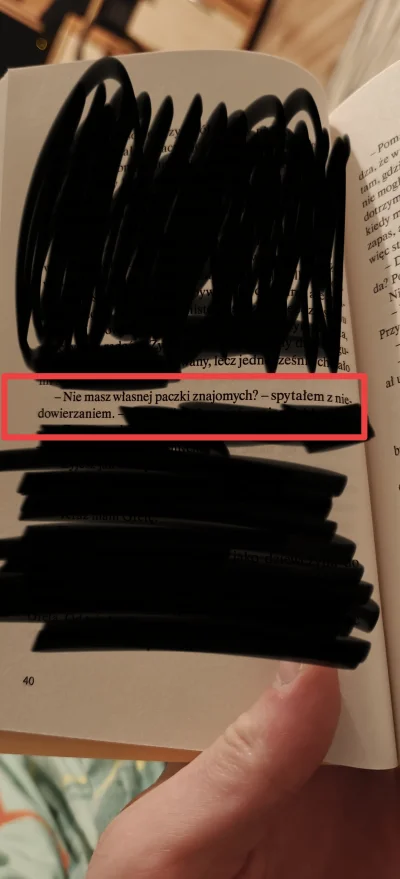 Synco - Chłop se nawet w książce musi przypominać o swoim marnym losie...

#przegryw ...