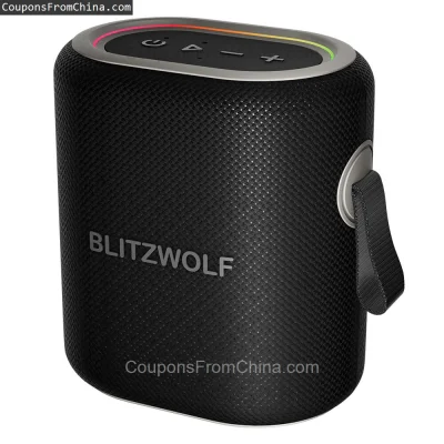 n____S - ❗ BlitzWolf BW-WA8 Bluetooth Speaker
〽️ Cena: 19.99 USD (dotąd najniższa w h...