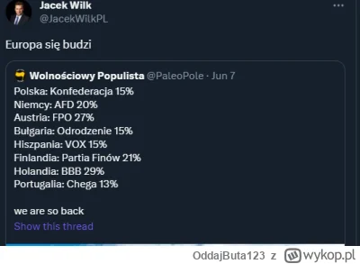 OddajButa123 - Jack Wolf cieszy się że partii AFD która ma jawne pretensje terytorial...