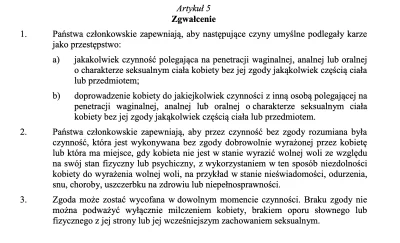 sildenafil - @MajsterOfWihajster: 
 określa czyny, które powinny być przestępstwami w...