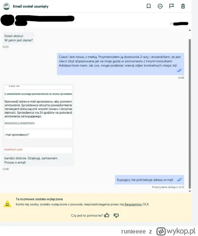 runieeee - Cwaniaczek, a nawet miał coś wystawionego. Gagatek zgłoszony i w ciągu dos...