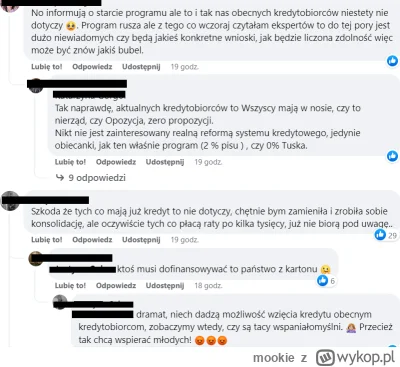 mookie - Na grupkach kredyciarskich obecni dłużnicy właśnie odkrywają, że zrobiono ic...