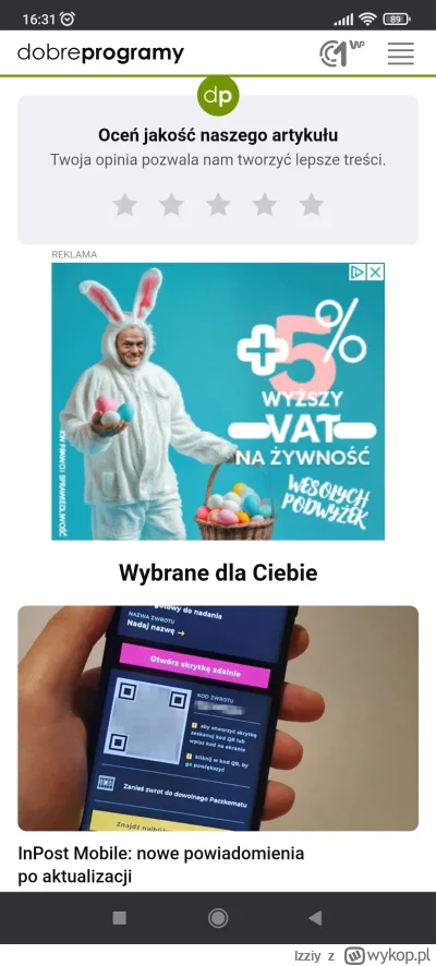 Izziy - #polityka Bo wyście wcale pisowcy nie planowali podwyżki VAT w budżecie na 20...