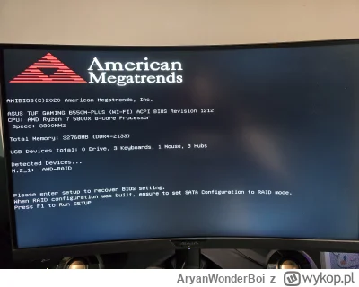 AryanWonderBoi - Za każdym razem jak odpalam pc to pierwsze co to wyświetla mi się to...