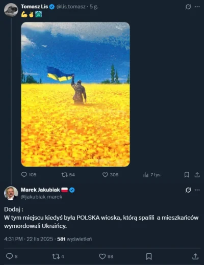 fidelio-fidelio - #polityka 
Dziadzia za dużo wypił i myśli że cała Ukraina to Wołyn ...