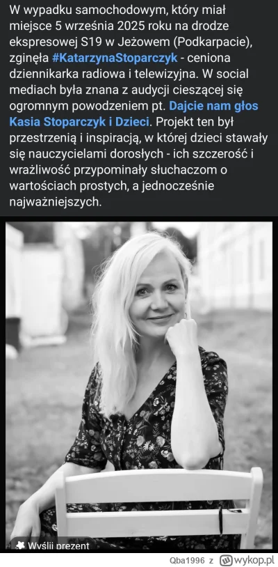 Qba1996 - Nie znałem, podobno z radiowej trójki, której nie słucham. A i tak jakoś pr...