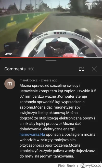 Piotr_Rupik - @SamBeliar: Ten też był dobry