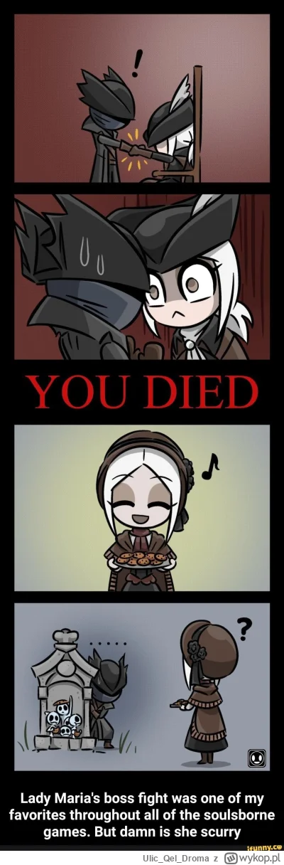 UlicQelDroma - Gram ostatnio sobie znowu w bladborna, jaka to jest fajna gra #bloodbo...