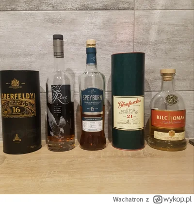 Wachatron - #whisky  #bourbon 

Dzisiaj taki zestaw wieczorny wlecial, Aberfeldy 16 d...
