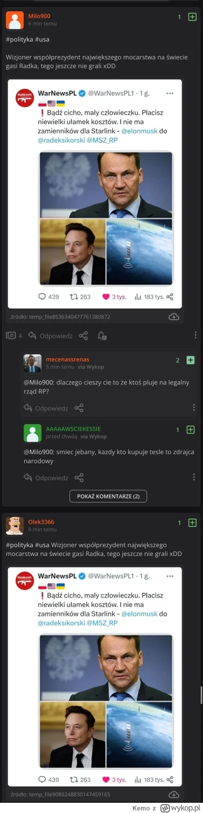 Kemo - @Olek3366: słabo się zgraliście, na szczęście zdążyłem zrobić screen