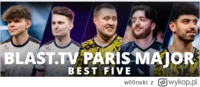 w00nski - #csgo 
Siuhy w best 5 players of the Major Tournament.
Wielka sprawa. 
http...