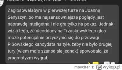 moocker - @Kulek1981
W jaki możliwy do wytłumaczenia sposób, spośród trzynastu kandyd...
