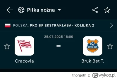 thorgoth - Ledwo się zaczeło a już za tydzień mecz o mistrza
#mecz #ekstraklasa