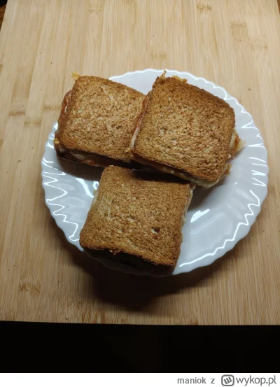 maniok - Odkąd kupiłem airfryera jestem w cugu tostowym #tostoholizm #jedzzwykopem #g...