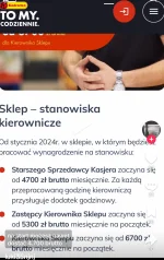 Herato - Śmieszne te pensje  w #biedronka 
Ja na wózku widłowym mam 5k z hakiem netto...