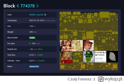 CzulyTomasz - Zaktualizowana wersja mempool.space, dopasowana do najnowszych standard...