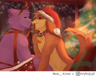 Maly__Kotek - #furry #gfur wesołych świąt ʕ•ᴥ•ʔ