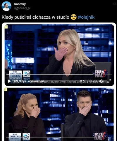 jednorazowka - #tvn24 #olejnik #smiszek #bekazlewactwa #nowacka #heheszki