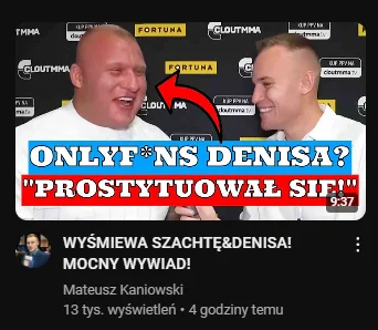 raszko754 - K---a dalej nie dowierzam że oni namówili Denisa by o-----ł taką akcje. a...