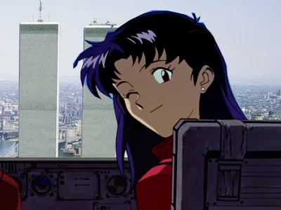 SonyKrokiet - > tym to jeszcze nie latałam

#misatokatsuragi #neongenesisevangelion #...