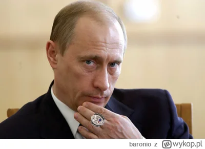 baronio - >Putin nie ma pierścienia. Szach mat 

@Afrobiker: ale zdążyl zrobic roszad...