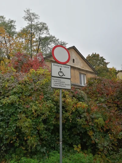 ChissCake - #krakow znak przy bramie wejściowo-wjazdowej na teren Parku Bednarskiego ...