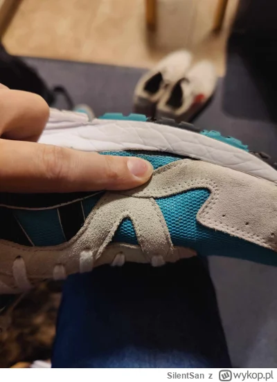 SilentSan - Kupiłem Asicsy gel lyte V za 650zł w Footshop i po 3mc chodzenia zaczęły ...