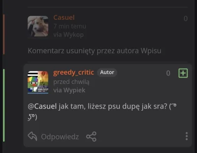 Gieremek - Troglodyta coś o dwucyfrowym IQ pisze, śmiechu warte XD 
#psiarze #bekazpo...