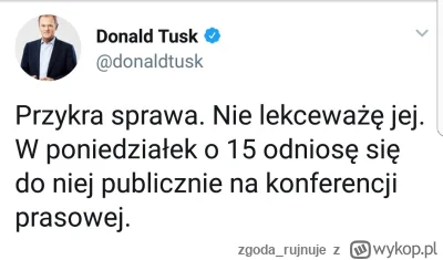 zgoda_rujnuje - @wjtk123 Jest już odpowiedź Donalda