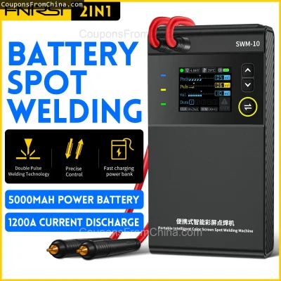 n____S - ❗ FNIRSI SWM-10 Portable Battery Spot Welder
〽️ Cena: 35.51 USD (dotąd najni...