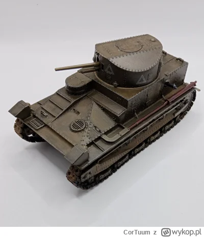 CorTuum - #modelarstwo #czolgi
HobbyBoss Vickers Medium Mk. I

Brytyjski czołg o jakż...