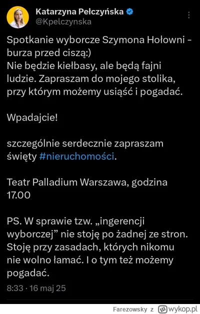 Farezowsky - Ciocia Kasia zaprasza #nieruchomosci #polityka