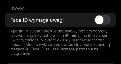 b.....s - @DragonEW @Drejser @tellet Bzdura, wystarczy wyłączyć opcję żeby Face ID wy...