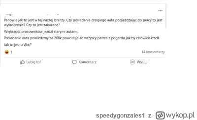 speedygonzales1 - Polak ma po prostu zapisane w genach bycie niewolnikiem i podnóżkie...