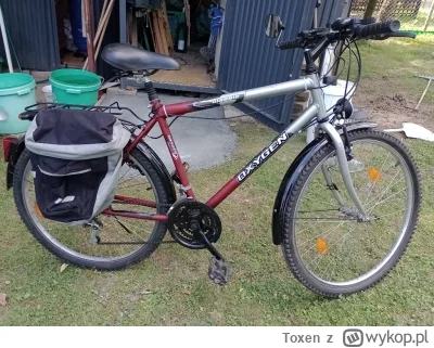 Toxen - #rower #serwisrowerowy
Cześć! 
"Kupiłem" od ojca jego ponad 20 letni rower. G...