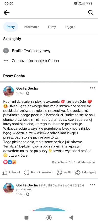 pawel-bno - Była żona Jacka Jaworka (matka jego 3 dzieci) dodała taki wpis 2 dni prze...