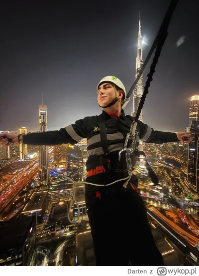 Darten - Pozdro z Dubaju, przełamałem swój lęk z wysokością na świeżym powietrzu. Jut...