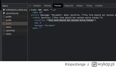 K.....a - @dobrymarcin: znajdz mi "this form should not contain extra fields." w lara...