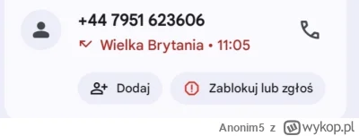 Anonim5 - #przegryw czy jak zadzwonię na brytyjski numer to mi może rachunek nabić? M...