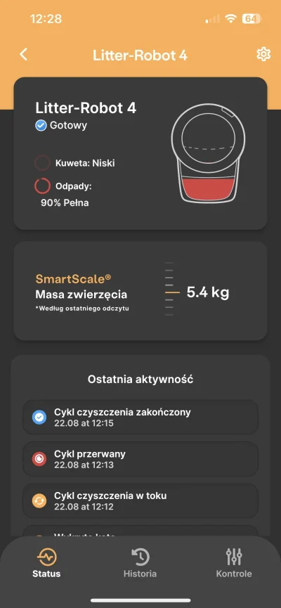 Rabusek - Półtora tygodnia na wyjeździe i kuweta dała rade sama ogarnąć kota ( ͡° ͜ʖ ...