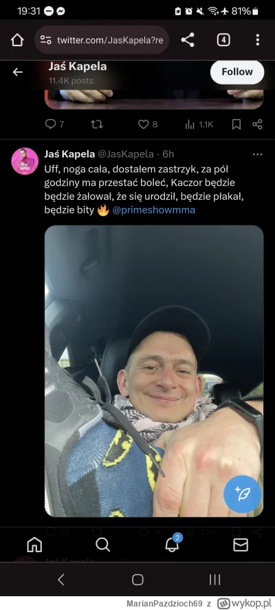 MarianPazdzioch69 - Oby sie odbyła ta walka bo czekam na nią po tym co oglądałem w sk...