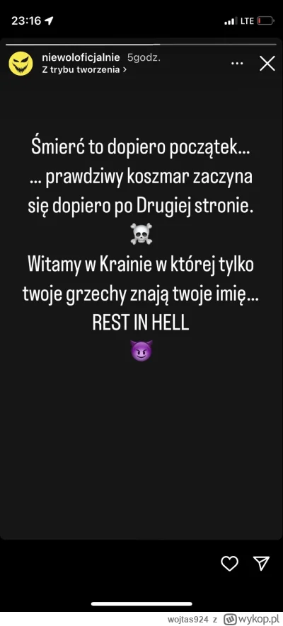 wojtas924 - #famemma 
Niewolskiego przesyła kondolencje.