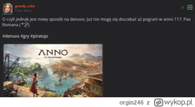 orgin246 - Jako, że koleżka ma mnie na czarno to napiszę tutaj. 

Uwielbiam ten rodza...