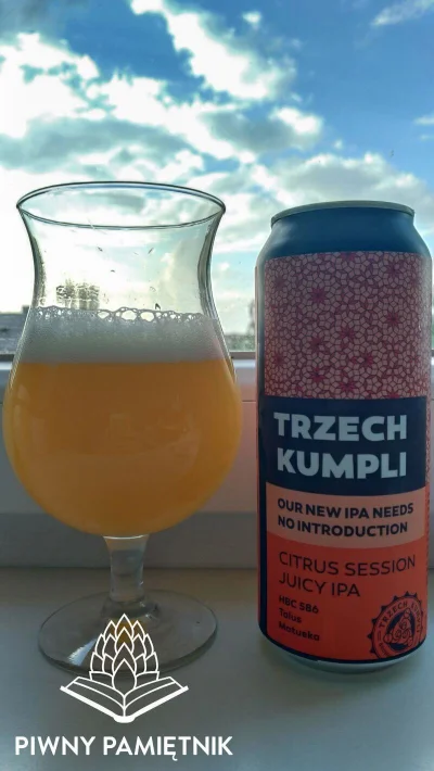 pestis - Citrus Session Juicy IPA

Bardzo dobra sesyjna IPA 

https://piwnypamietnik....