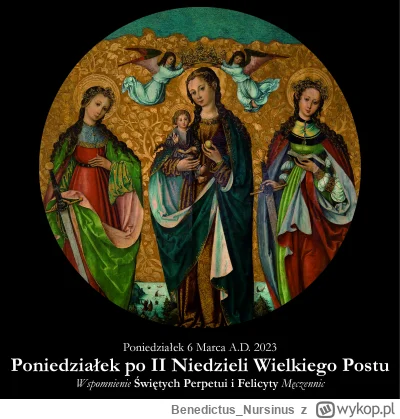 BenedictusNursinus - #kalendarzliturgiczny #wiara #kosciol #katolicyzm

Poniedziałek ...