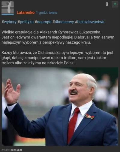 HrabiaTruposz - @BayzedMan: Miłośnik wąsatego knura z Białorusi odstrzelony, i bardzo...