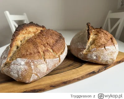 Tryggvason - Chlebek boży z rana ( ͡° ͜ʖ ͡°) 
Komuś pajdę z masłem? 

#chleb #pieczzw...